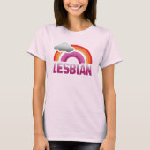 T-shirt Pride lesbienne (Devant)