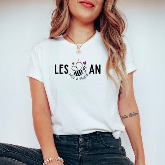 T-shirt Pride lesbienne Bee mignonne