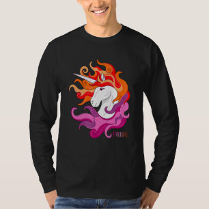 T-shirt Pride Lgbt Gay Be Lesbian Unicorne 1