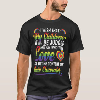 T-shirt Pride Month LGBTQ Rainbow Pride Flag LGBT