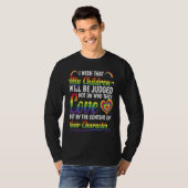 T-shirt Pride Month LGBTQ Rainbow Pride Flag LGBT (Devant entier)