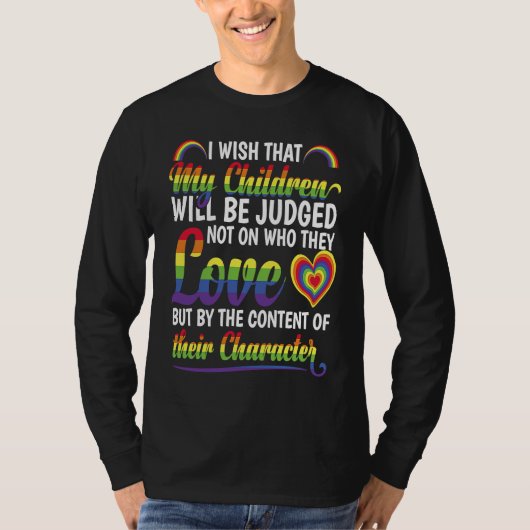 T-shirt Pride Month LGBTQ Rainbow Pride Flag LGBT (Devant)