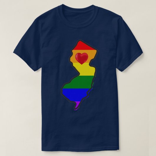 T-shirt Pride NJ (Design devant)