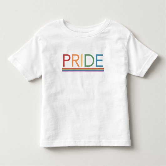 T-shirt PRIDE Rainbow Toddler (Devant)