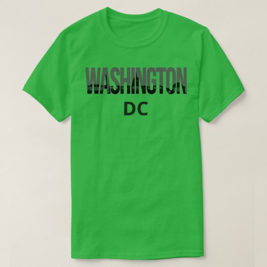T-shirt Pride Skyline I de Washington DC (Design devant)