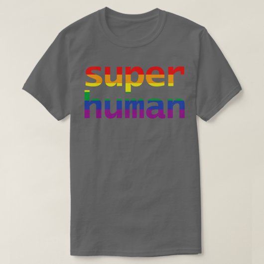 T-shirt Pride Super Humaine (Design devant)