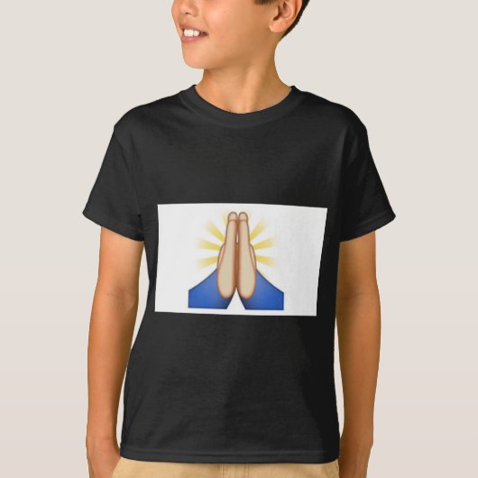 T-shirt prier émoji (Devant)