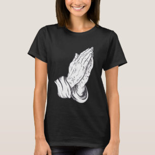 T-shirt Prier Jésus Mains