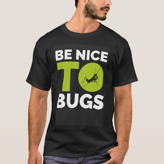 T-shirt Prier Mantis Bug Mantises Preying Insecs Insec (Devant)