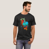 T-shirt Prier Mantis Peacock Mantis crevettes (Devant entier)