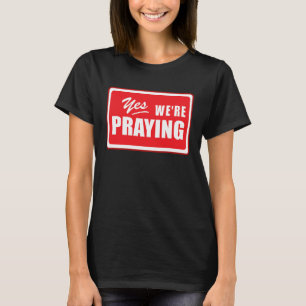 T-shirt Prier Répéter la foi Religion Motivation Eglise Gr