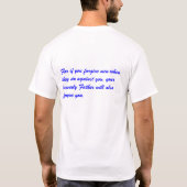 T-shirt Prière (Dos)