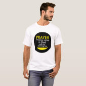 T-shirt Prière - Accès sans fil à Dieu (Devant entier)