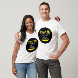 T-shirt Prière - Accès sans fil à Dieu