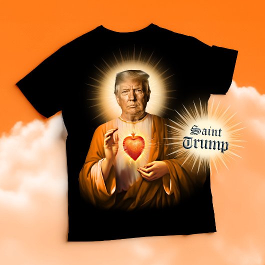 T-shirt Prière amusante de Saint Trump