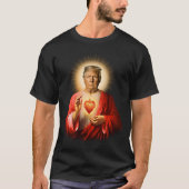 T-shirt Prière amusante de Saint Trump (Devant)