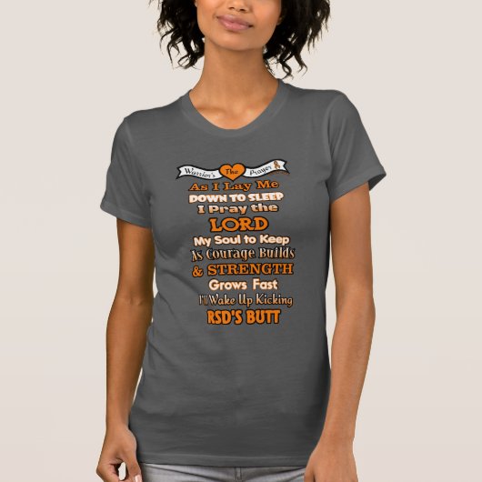 T-shirt Prière de guerrier...RSD (Devant)
