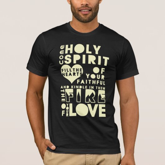 T-shirt Prière de Saint-Esprit (Devant)