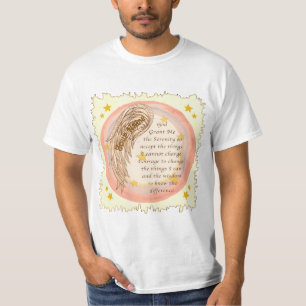T-shirt Prière de sérénité d'ange