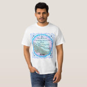 T-shirt Prière de sérénité Violet Wing (Devant entier)
