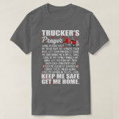 T-shirt Prière des camions Gardez-moi en sécurité Obtenez- (Design devant)