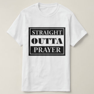 T-shirt Prière droite d'Outta