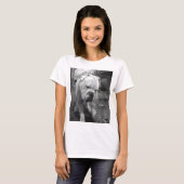 T-shirt Prière du chien errant (Devant entier)