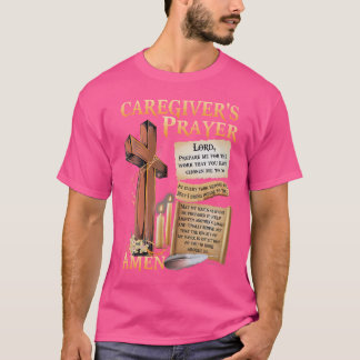 T-shirt Prière Du Gardien Croix Chrétienne Foi Espérance A