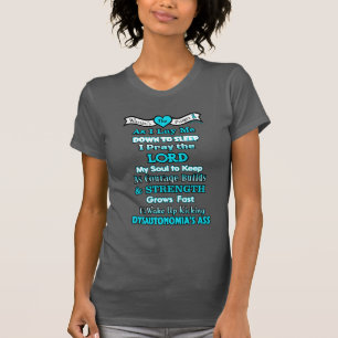 T-shirt Prière du guerrier...Dysautonomie
