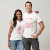 T-shirt Prière du Seigneur Syriaque (Unisexe)