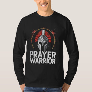 T-shirt Prière Guerrier Catholique Religieux Christ chréti