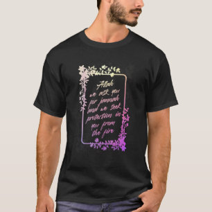 T-shirt Prière islamique Coran Allah