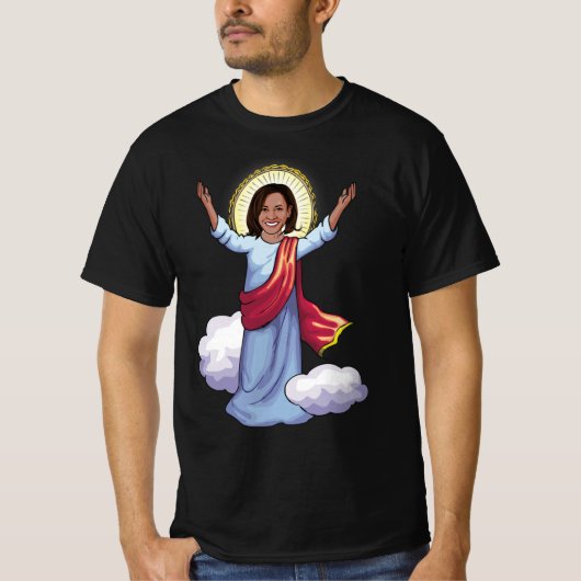 T-SHIRT PRIÈRE KAMALA HARRIS (Devant)