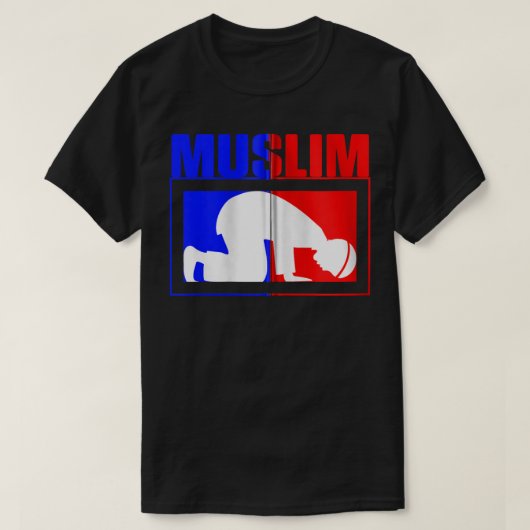 T-shirt Prière musulmane Mat Islam Allah Religion Ramadan  (Design devant)