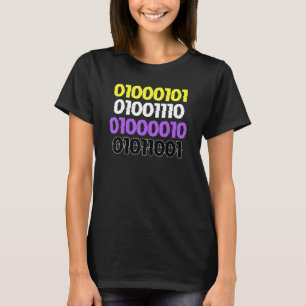 T-shirt Prière non binaire ENBY Numéro pour LGBT