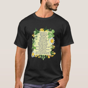 T-shirt Prière Saint Patrick Breastplate Cathol de la Fête