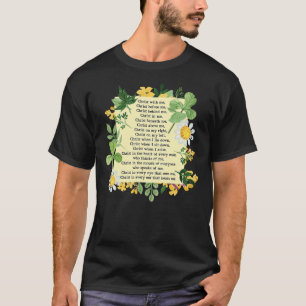 T-shirt Prière Saint Patrick Breastplate Cathol de la Fête