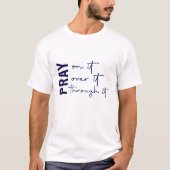 T-shirt Priez - Chrétien (Devant)