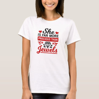 T-shirt Priez Plus de souci Moins chrétien