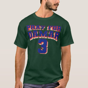 T-shirt Priez pour Damar 3 Texte