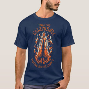 T-shirt Priez pour la Californie - Rebuild, Renouveler, Re
