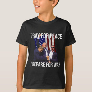 T-shirt Priez pour la paix