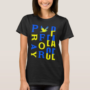 T-shirt Priez pour la paix