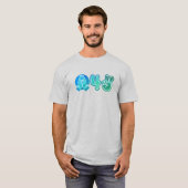 T-shirt Priez pour la paix (Devant entier)