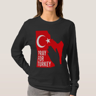 T-shirt Priez pour la Turquie Priez pour la Türkiye Je sui