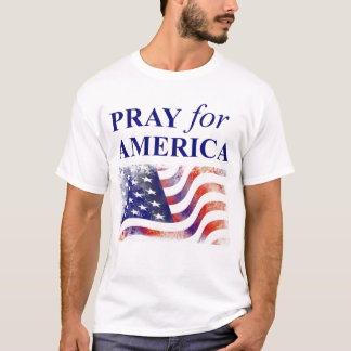 T-shirt Priez pour l'Amérique