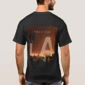 T-shirt Priez Pour Le Feu Sauvage De La (Dos)