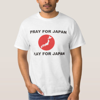 T-SHIRT PRIEZ POUR LE JAPON, JEU POUR LE JAPON