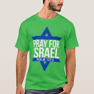 T-shirt Priez pour l'étoile juive