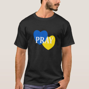 T-shirt Priez Pour L'Ukraine - Sauvez L'Ukraine - Arrêtez